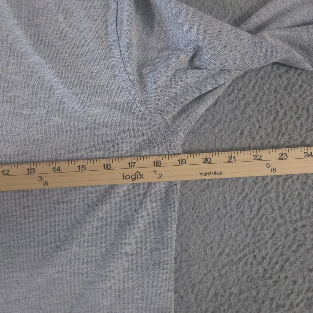 Vuori Shirt Mens Medium Ace Recycled Performance Stretch Knit Pocket Long Sleeve - Picture 9 of 10